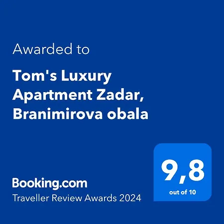 Tom's Luxury Zadar, Branimirova Obala شقة زادار