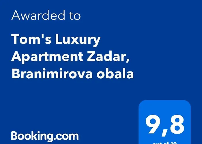 Tom's Luxury Zadar, Branimirova Obala דירה זאדאר